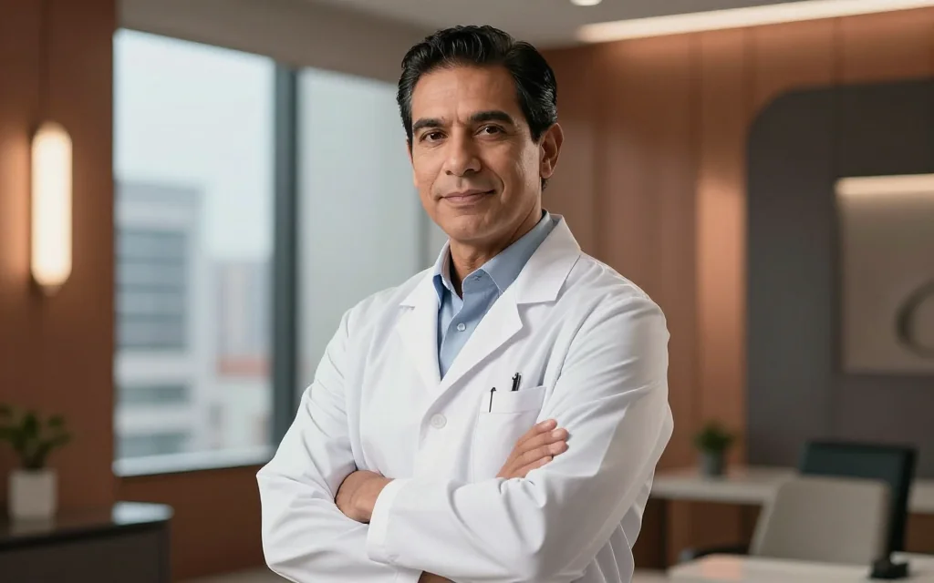 Verified surgeon credentials under review